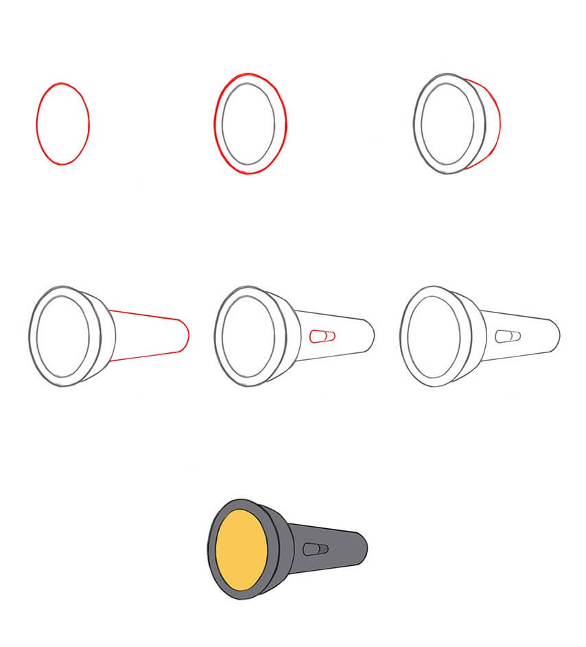 Idées de lampes de poche (11) dessin