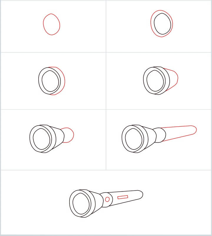 Idées de lampes de poche (2) dessin