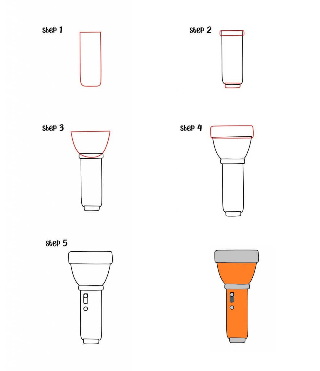 Idées de lampes de poche (6) dessin