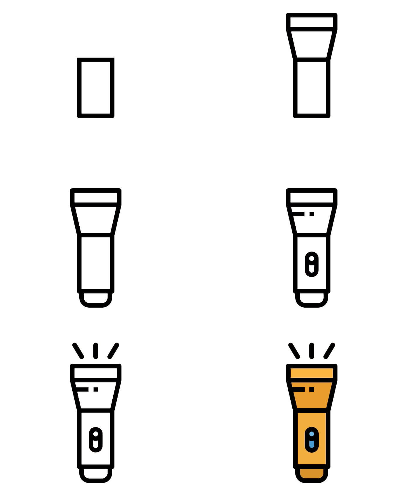 Idées de lampes de poche (9) dessin