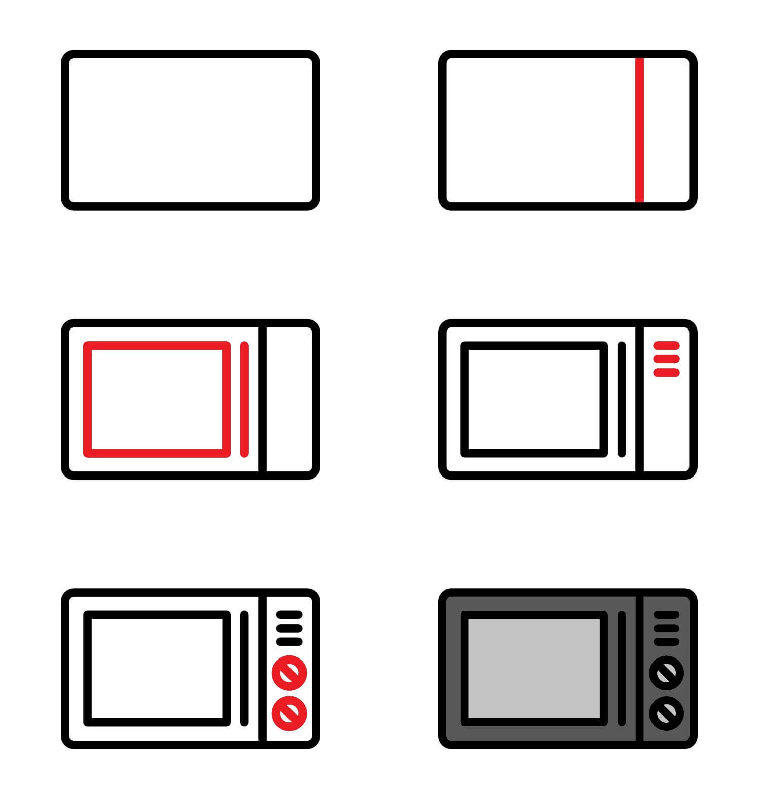 idées de micro-ondes (10) dessin