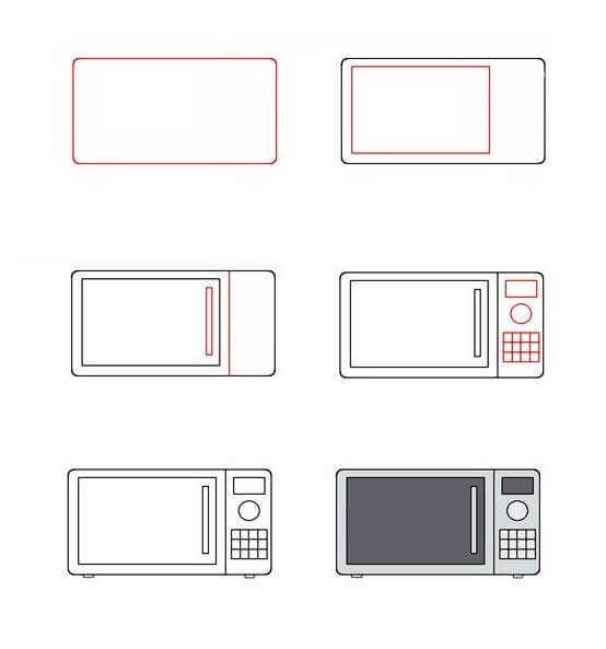 idées de micro-ondes (15) dessin