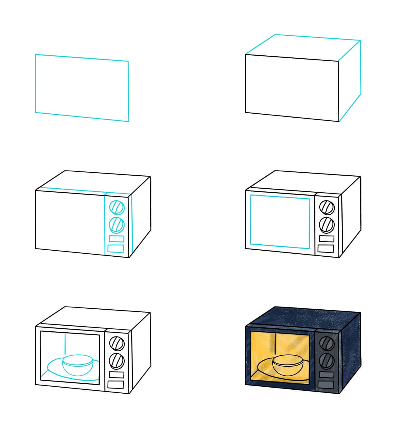 idées de micro-ondes (2) dessin