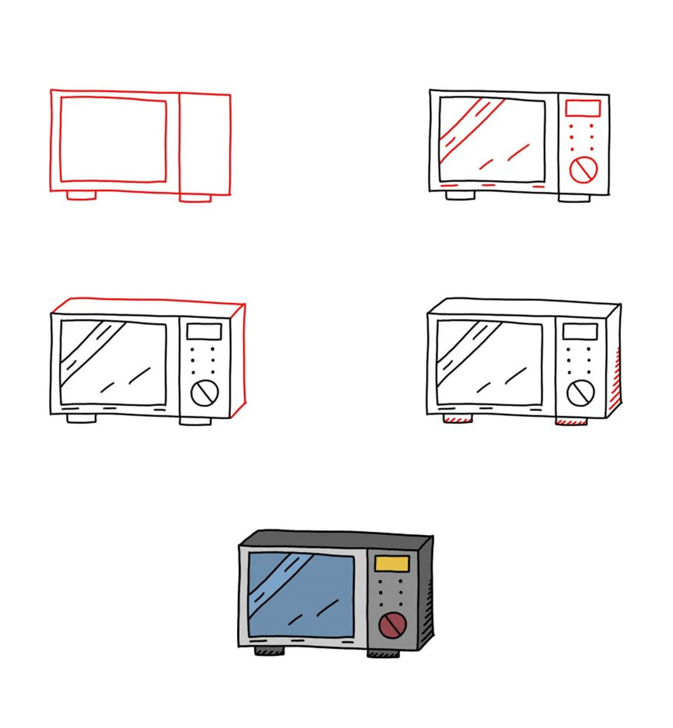 idées de micro-ondes (6) dessin