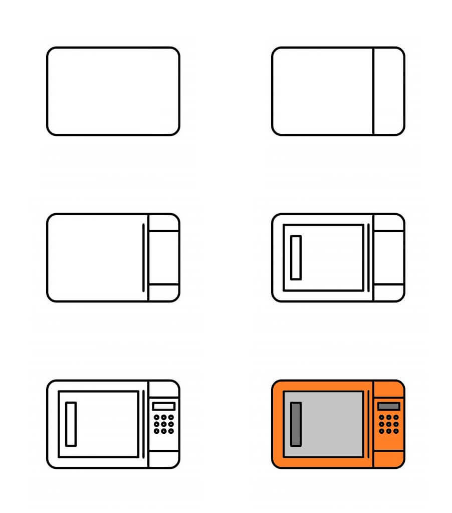 idées de micro-ondes (7) dessin