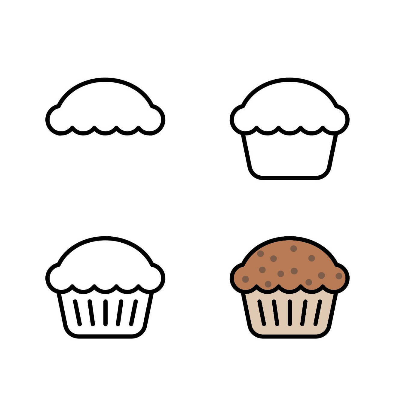 Muffin dessin