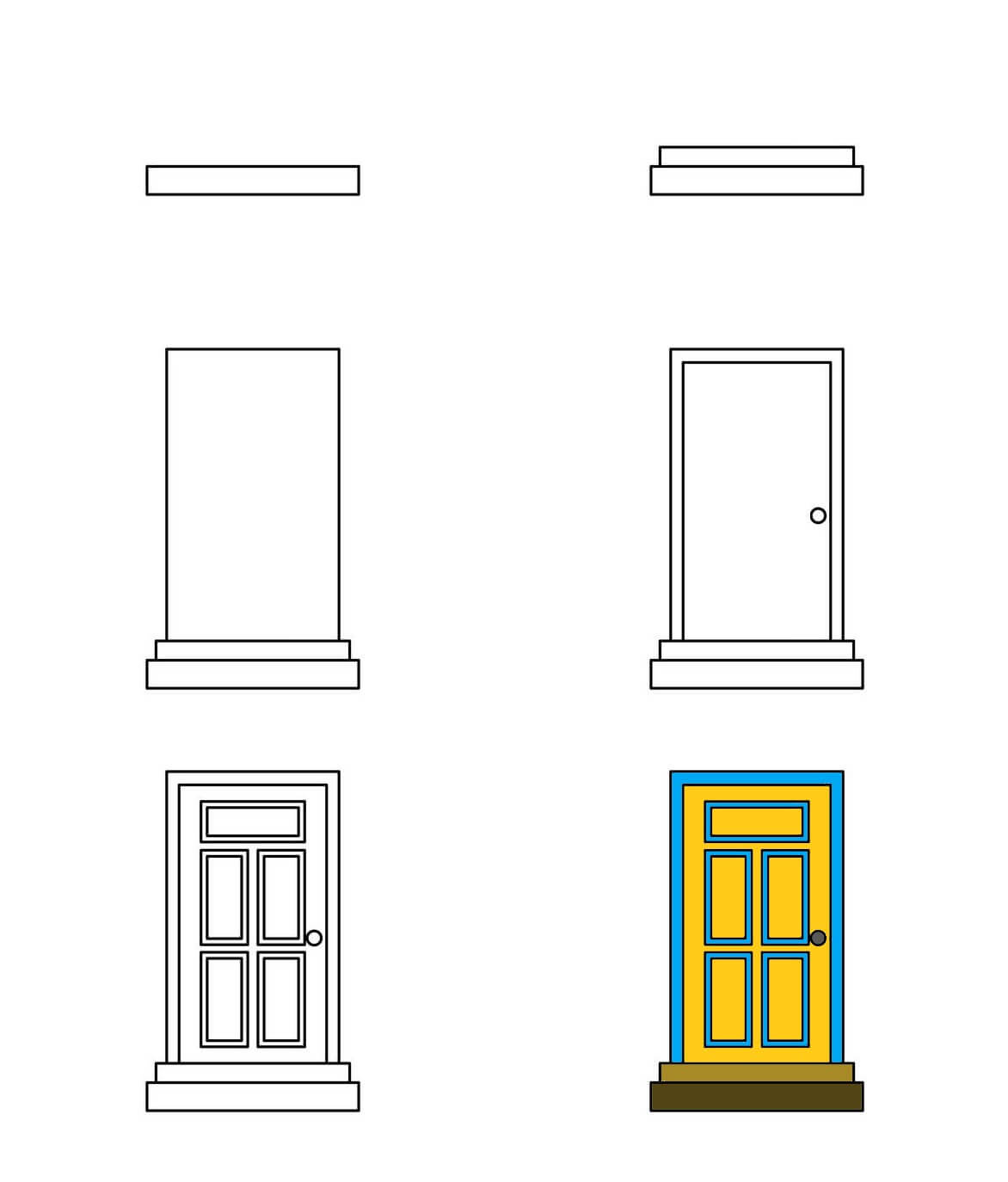 Idées de portes (10) dessin