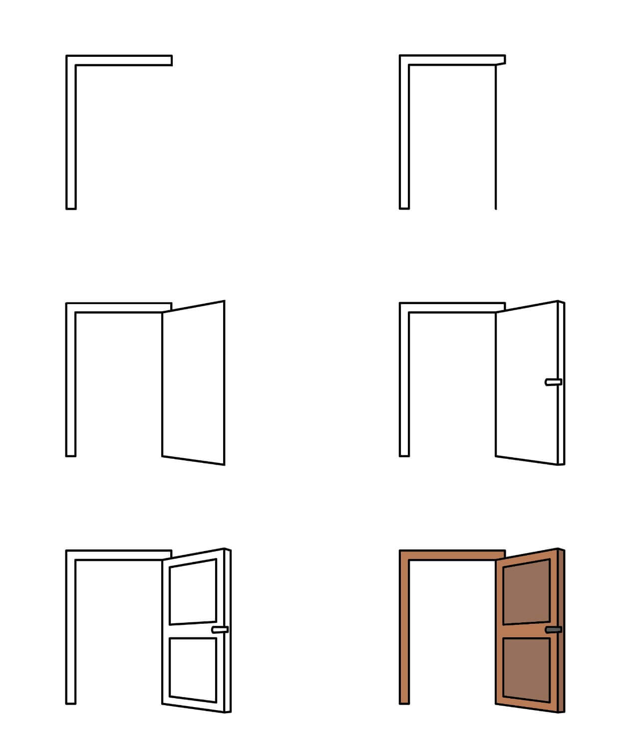 Idées de portes (5) dessin