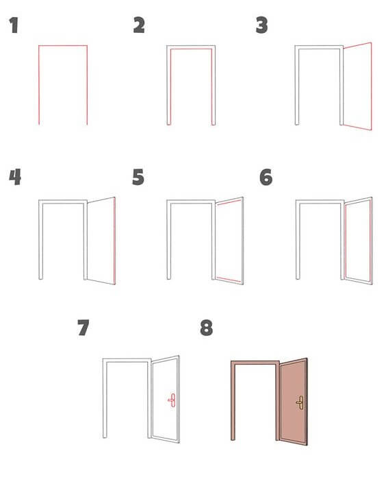 Idées de portes (7) dessin