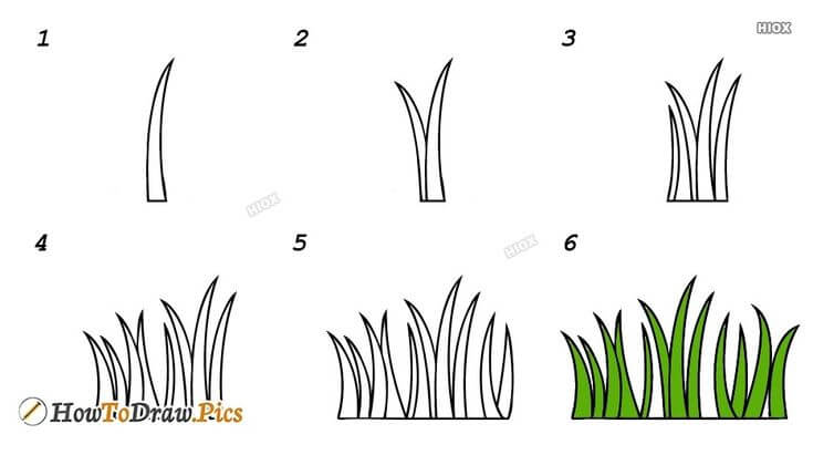 Idées d'herbe (1) dessin