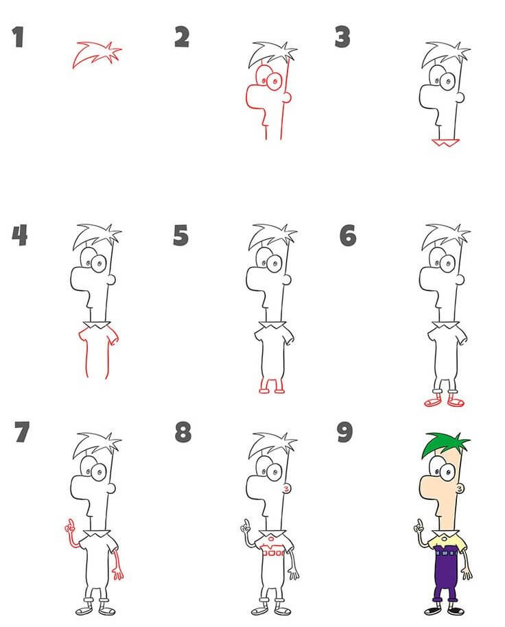 Idées Ferb (2) dessin