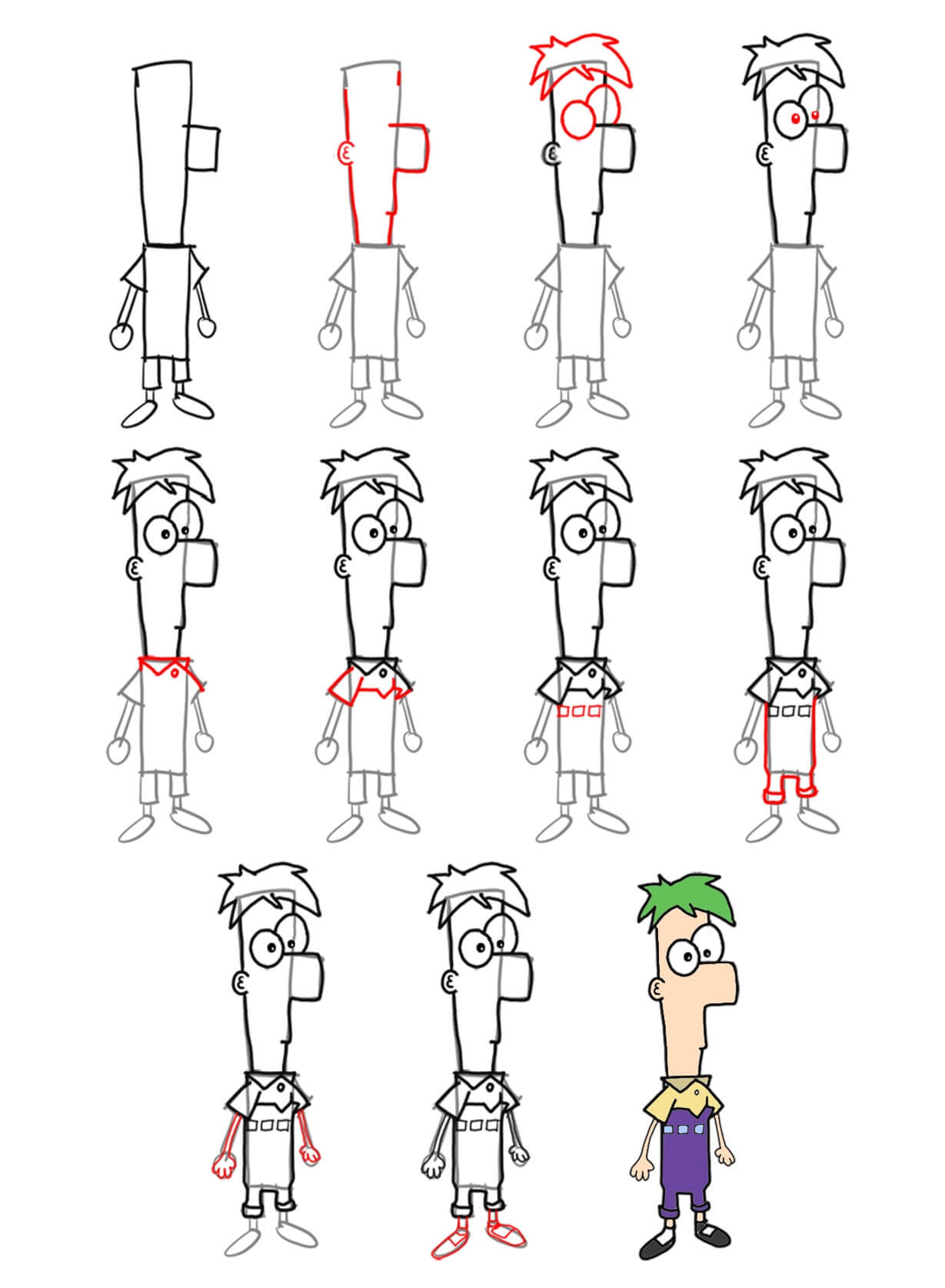 Idées Ferb (5) dessin