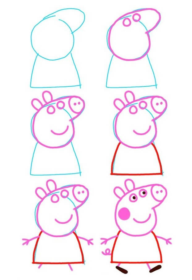 Idées Peppa Pig (14) dessin