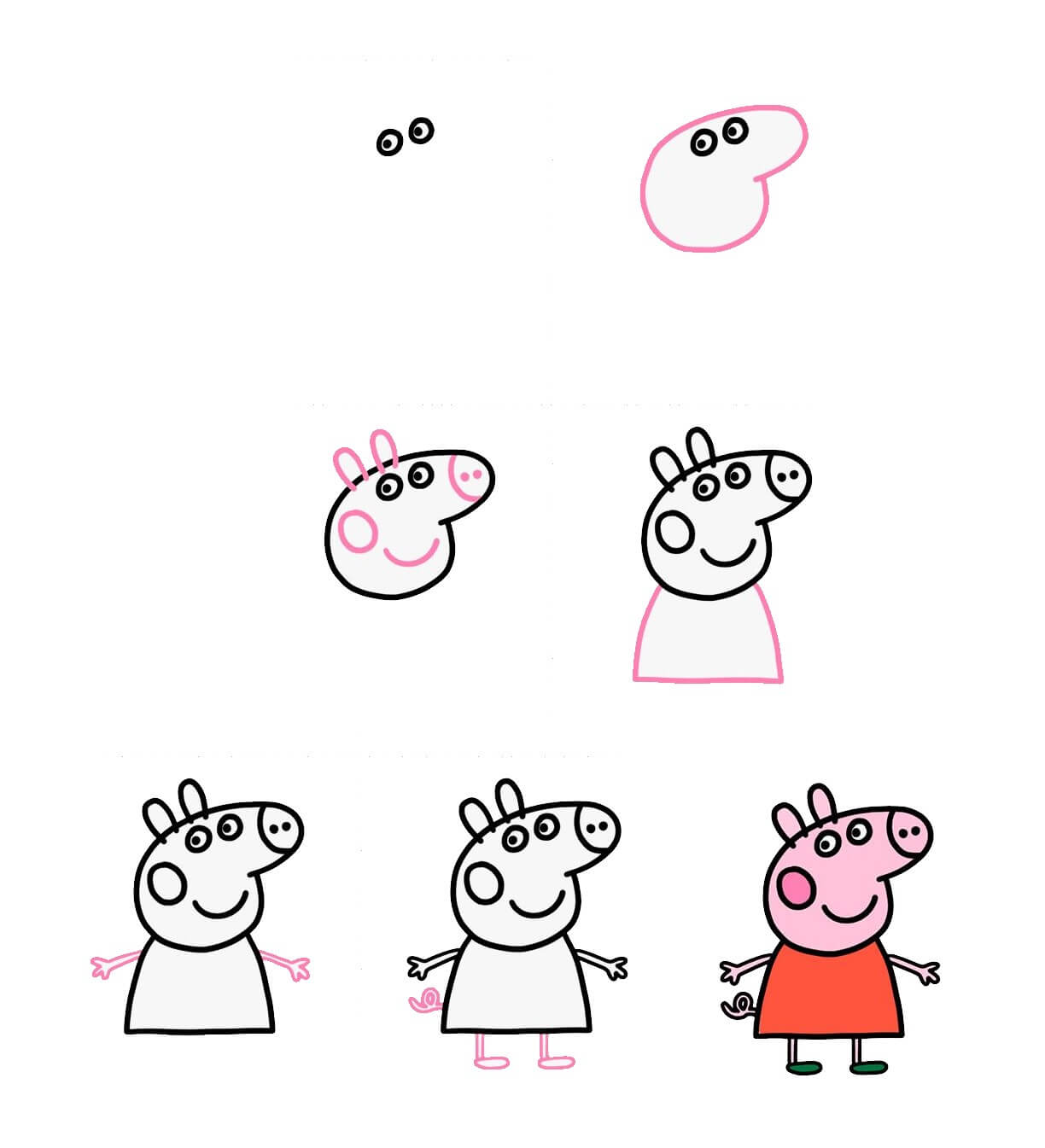 Idées Peppa Pig (16) dessin