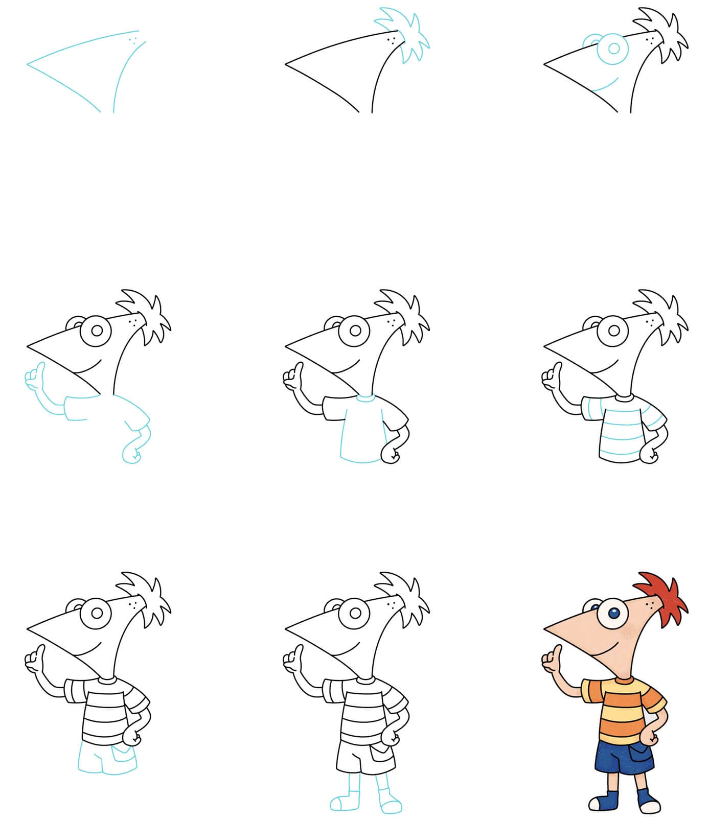 Phinéas et Ferb dessin