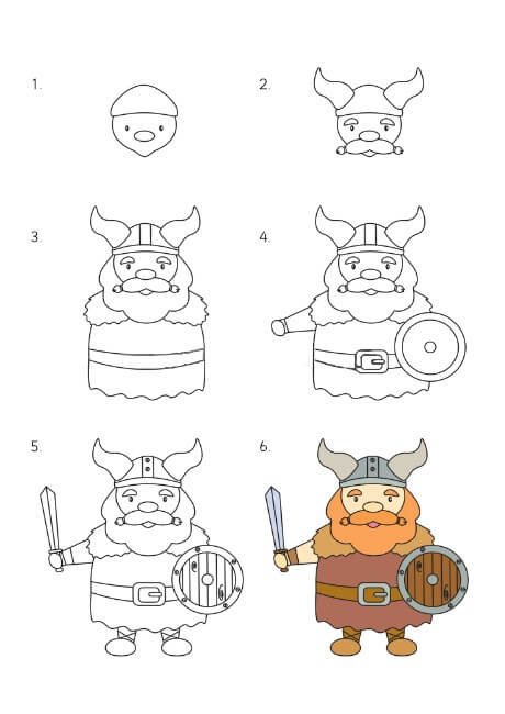 Idées vikings (4) dessin