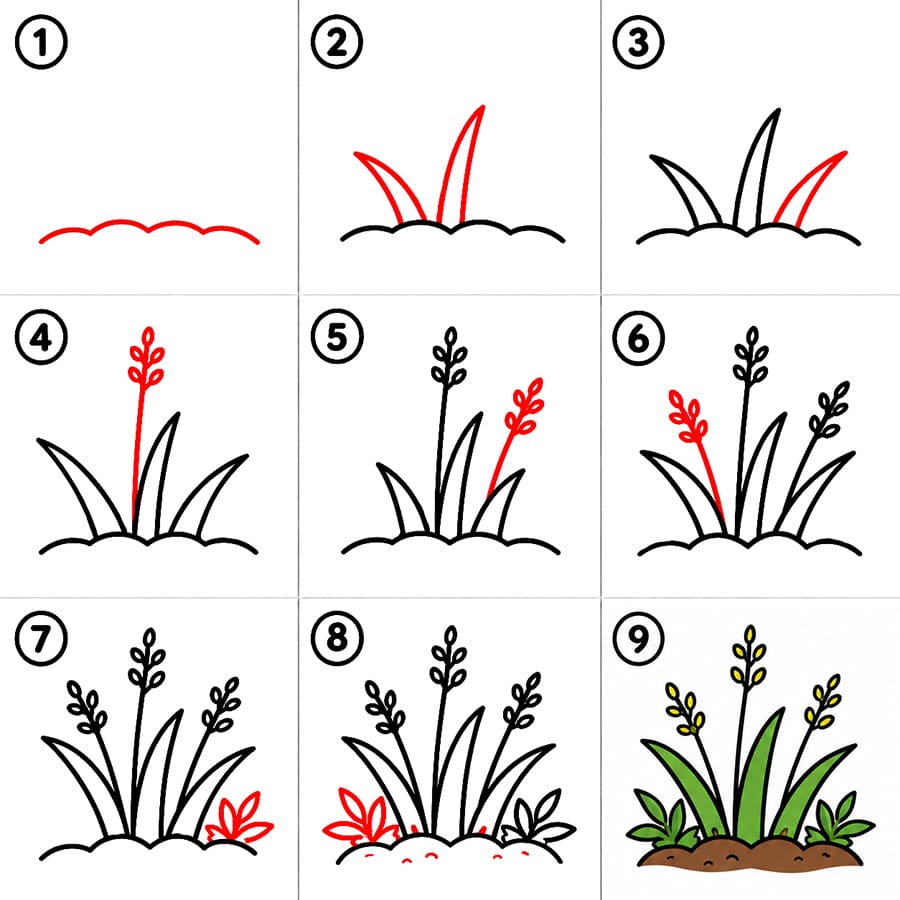 Mauvaises herbes gratuites dessin