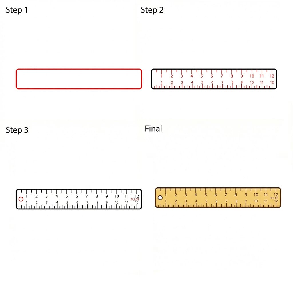 Règle normale dessin