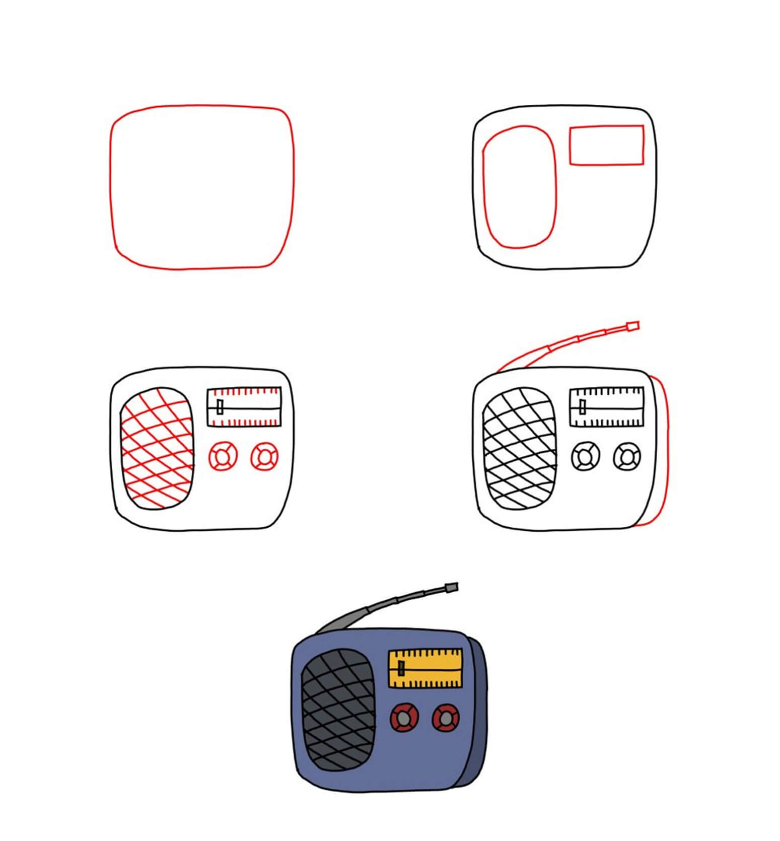 Simple Radio dessin