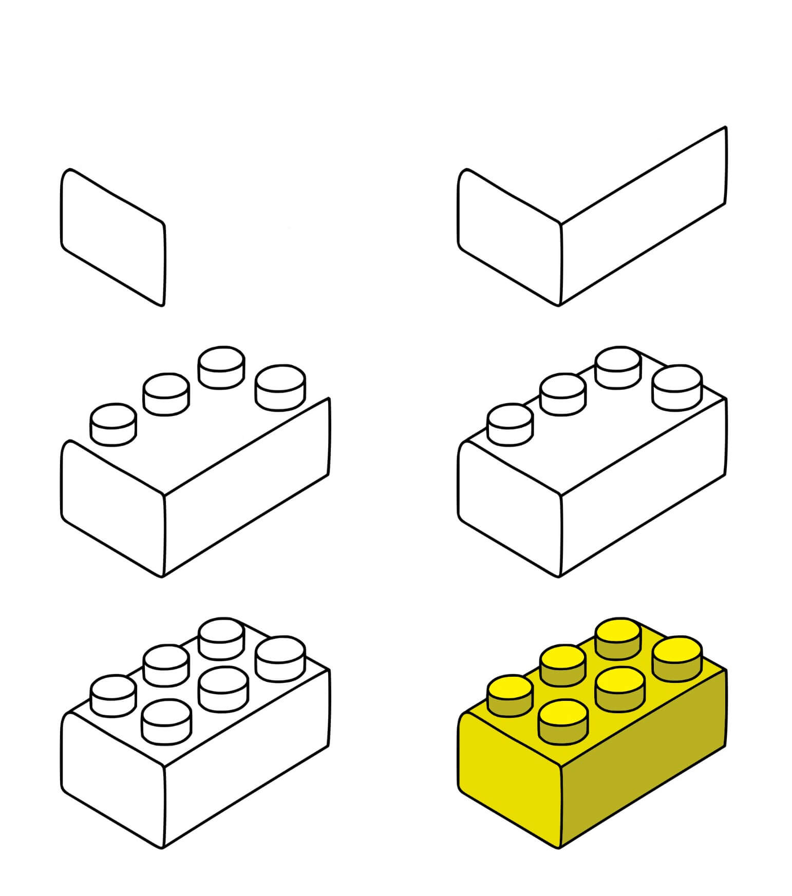 Blocs Lego (3) dessin