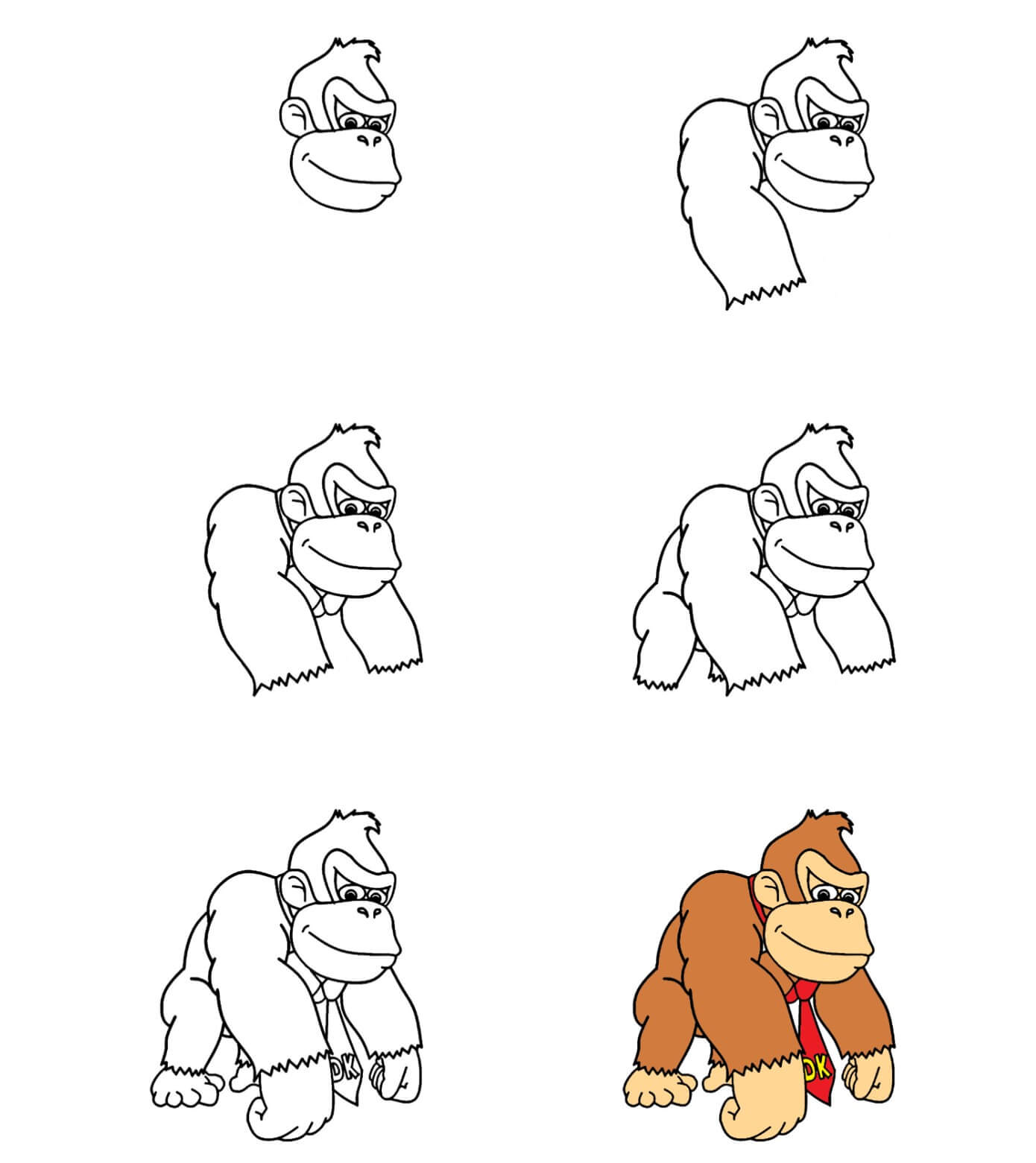 Donkey Kong idée (1) dessin