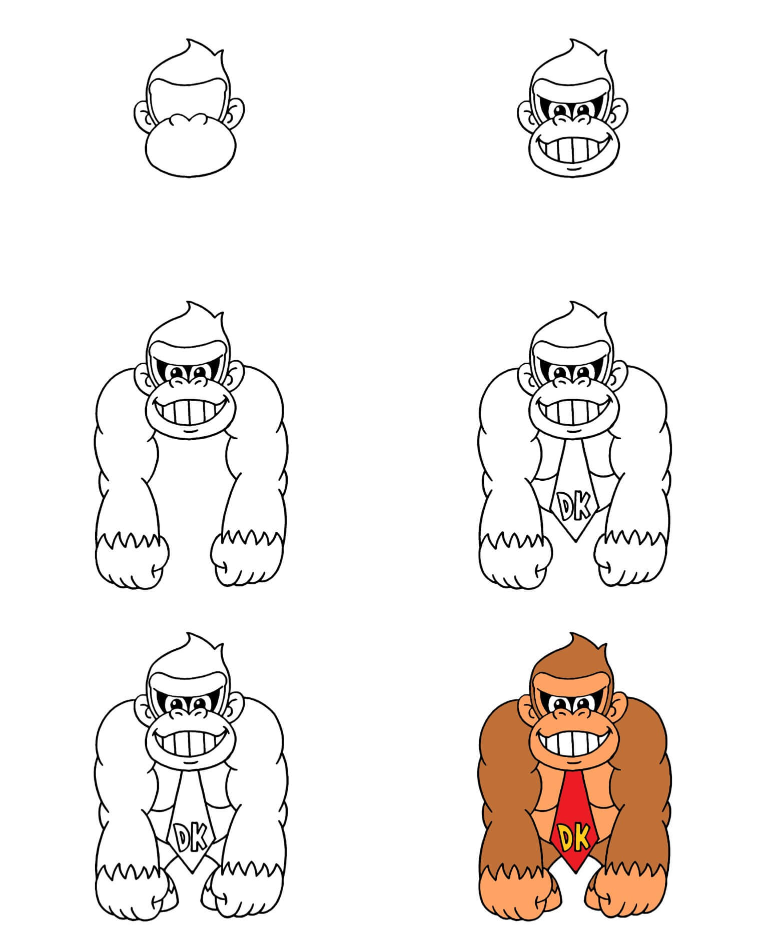 Donkey Kong idée (3) dessin