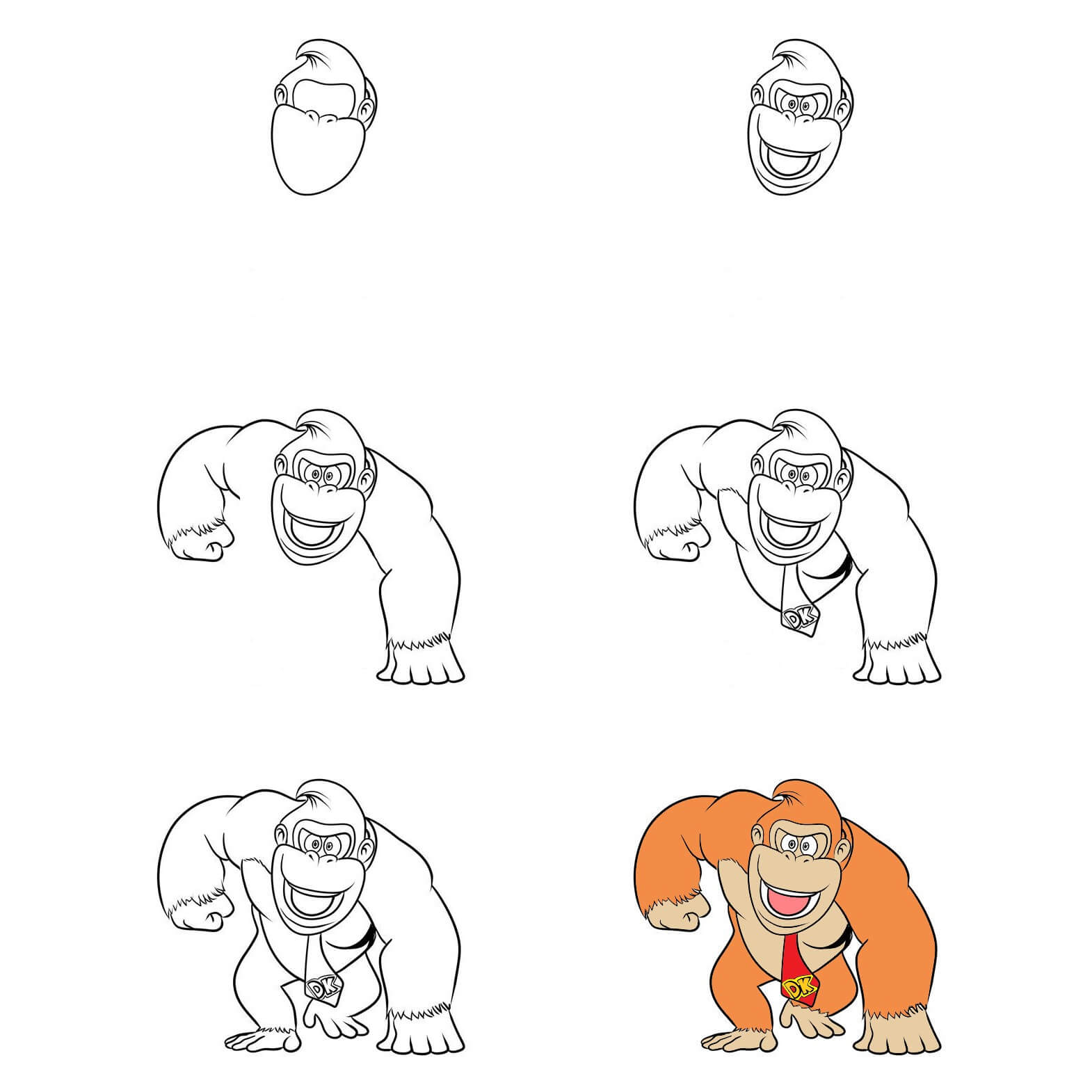 Donkey Kong idée (8) dessin