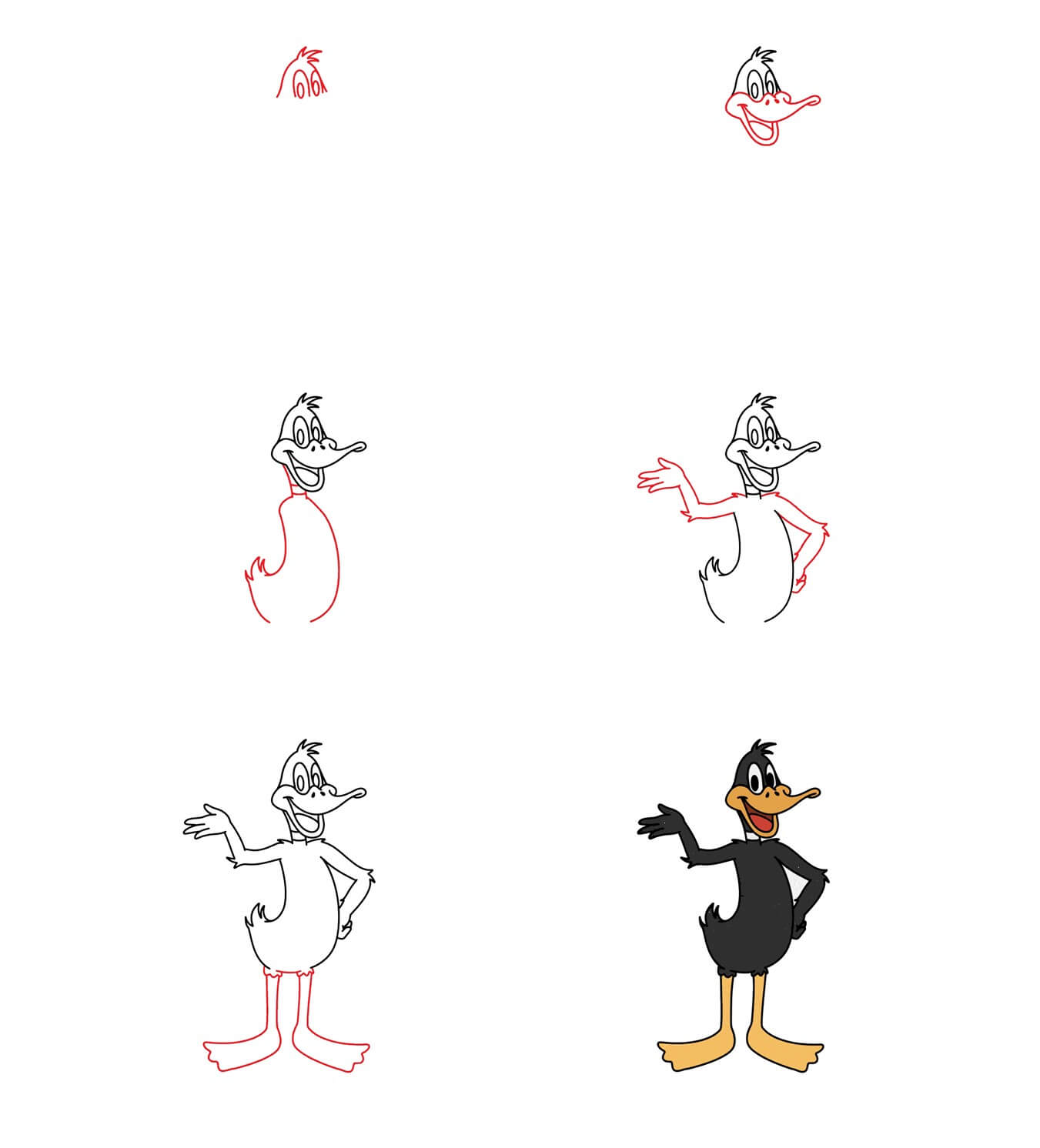 Idée Daffy Duck (3) dessin