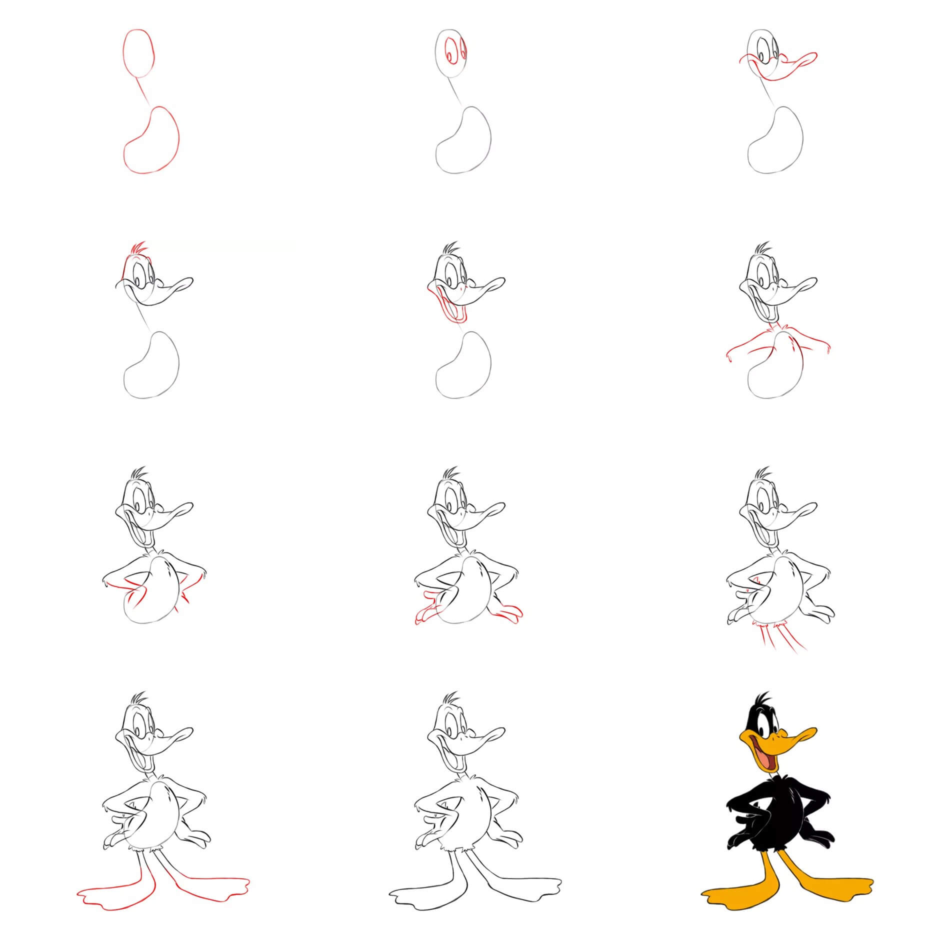 Idée Daffy Duck (5) dessin