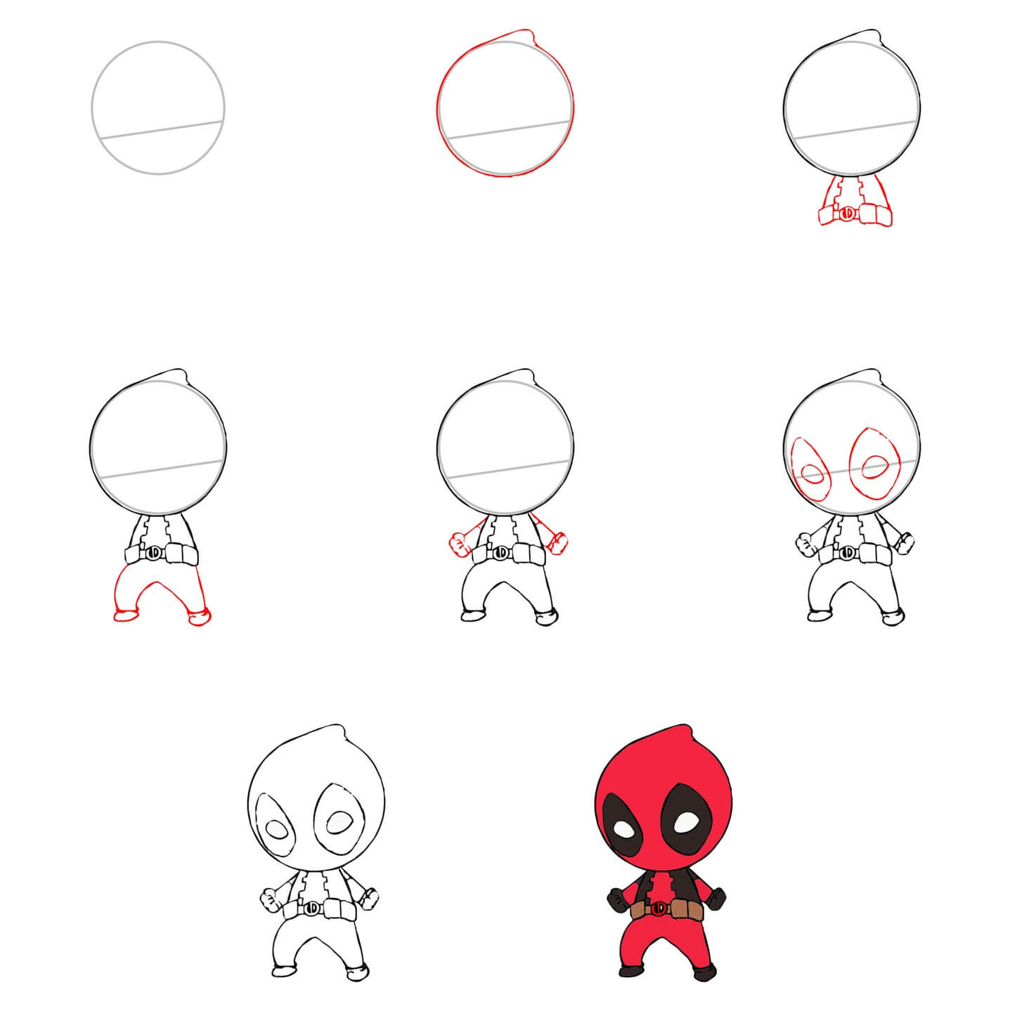 Idée Deadpool (1) dessin