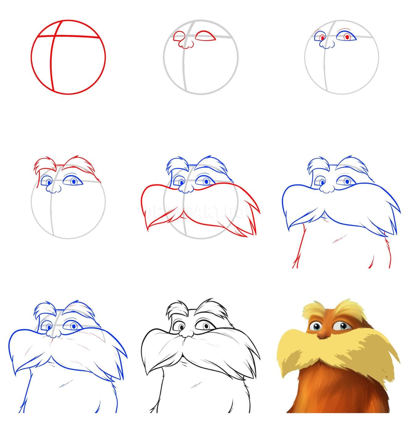 Lorax dessin