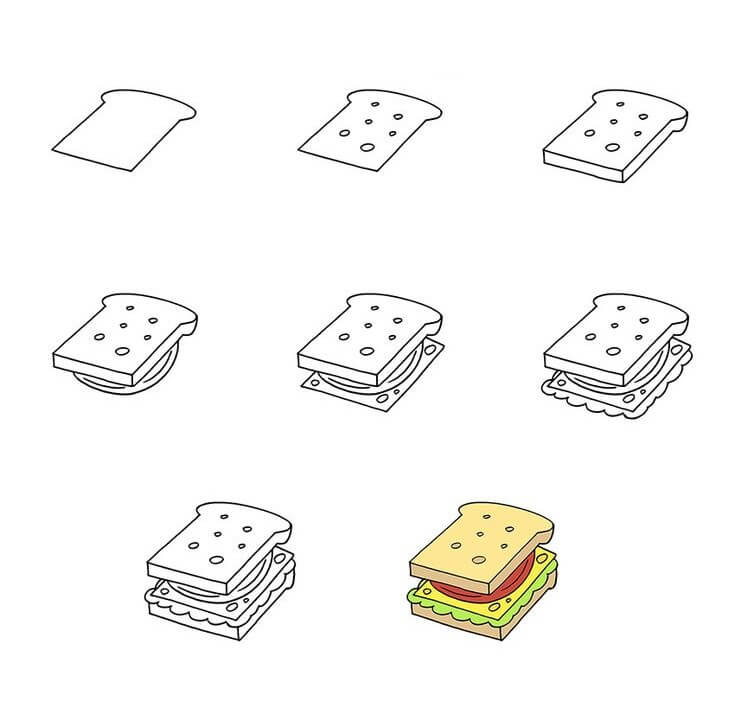 Idée sandwich (1) dessin