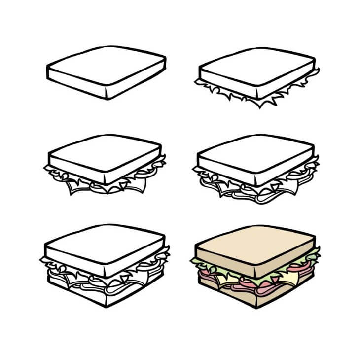 Idée sandwich (10) dessin