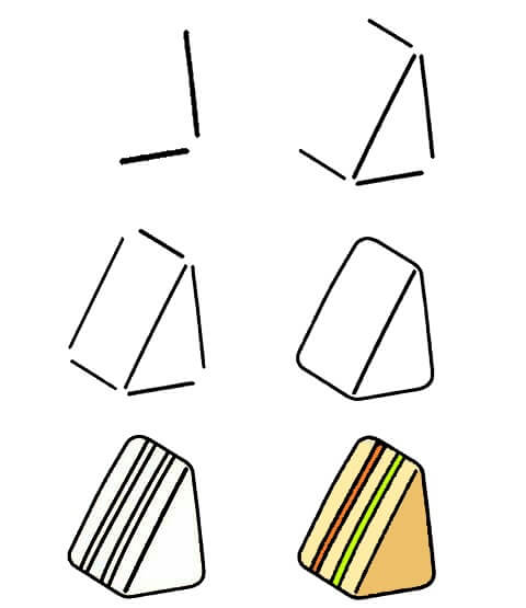 Idée sandwich (3) dessin