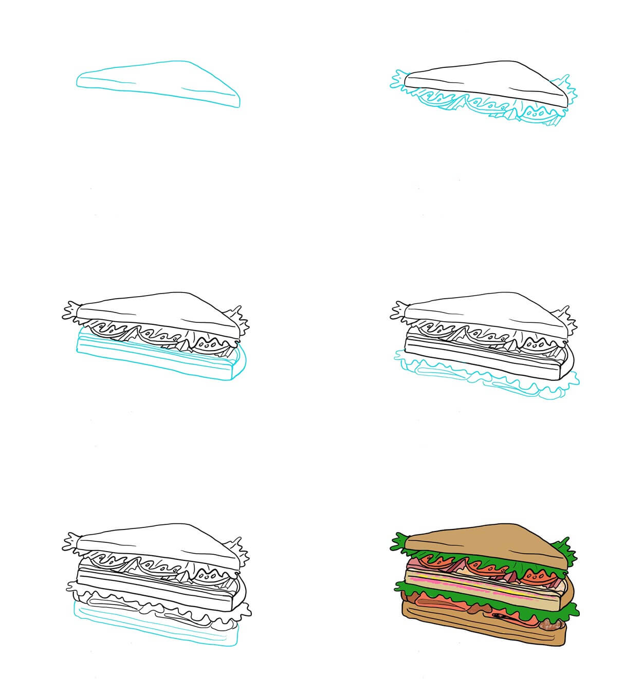 Idée sandwich (8) dessin