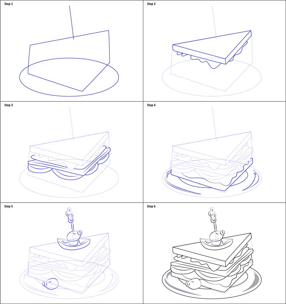 Idée sandwich (9) dessin