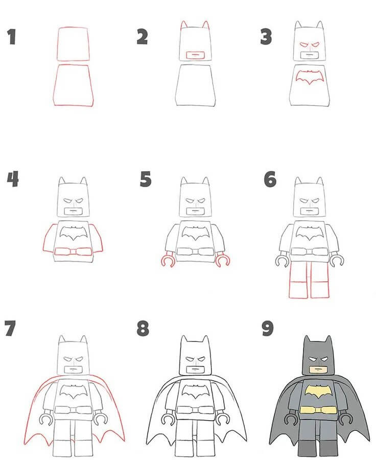 Lego Batman (1) dessin