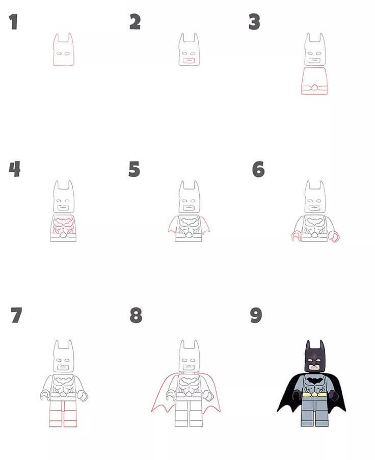 Lego Batman (2) dessin