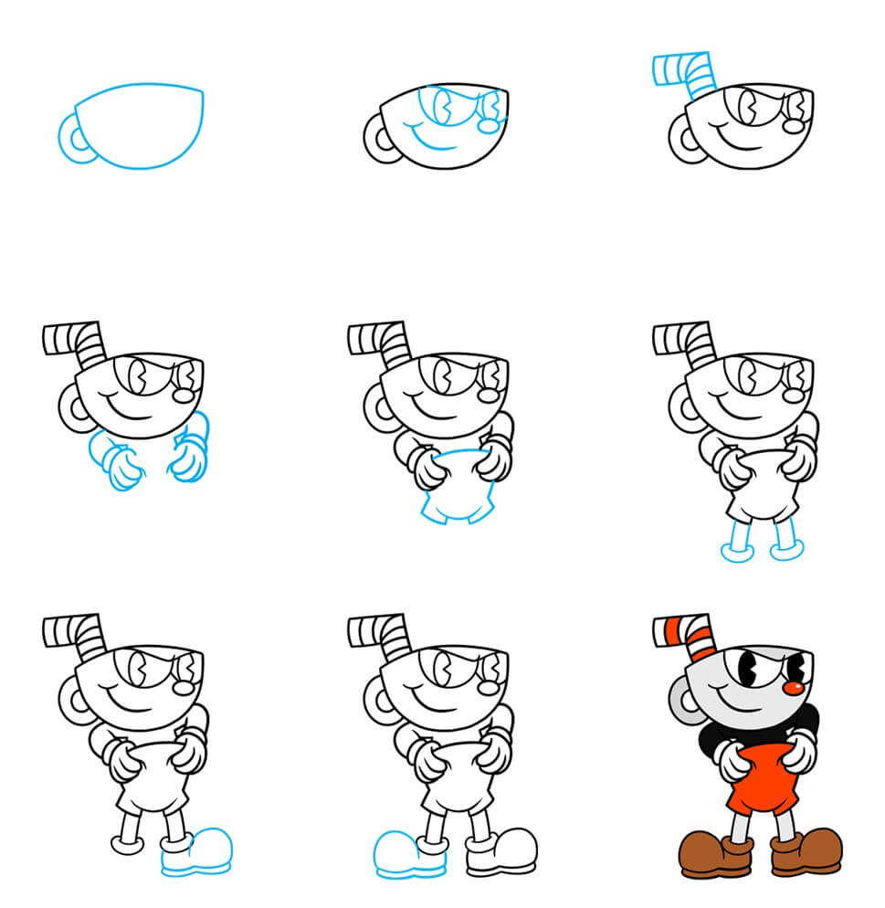 Cuphead dessin