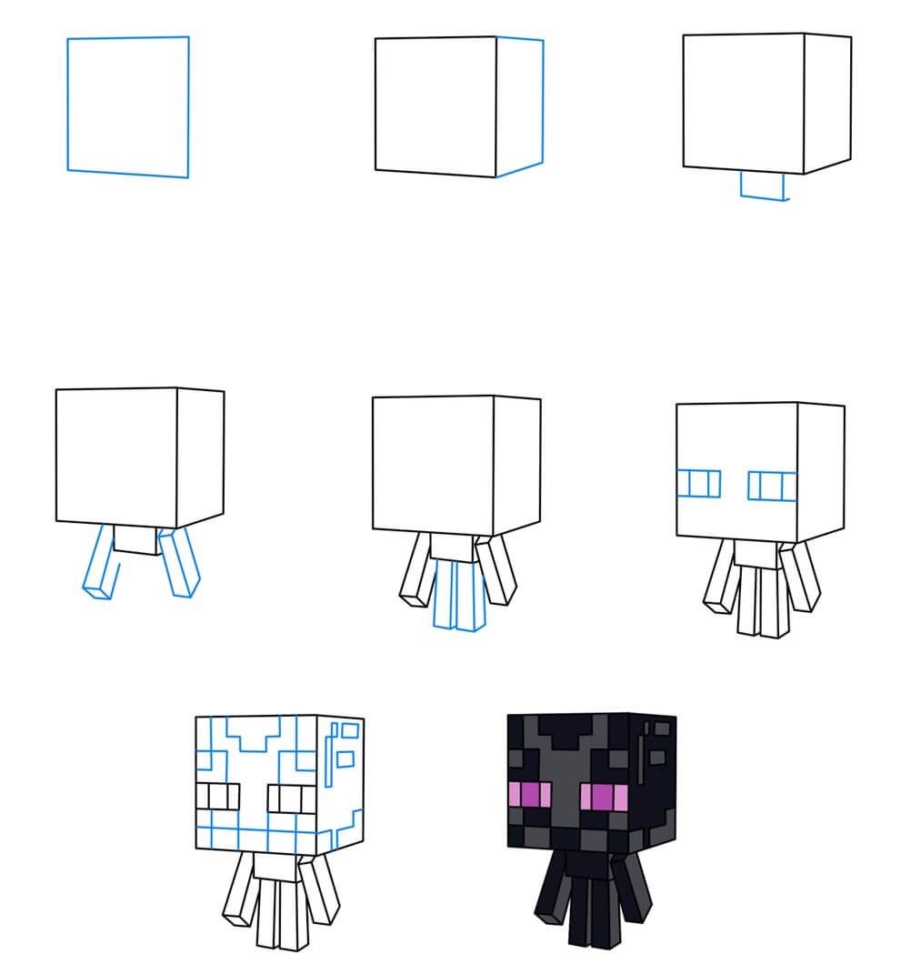 Idée Enderman (1) dessin