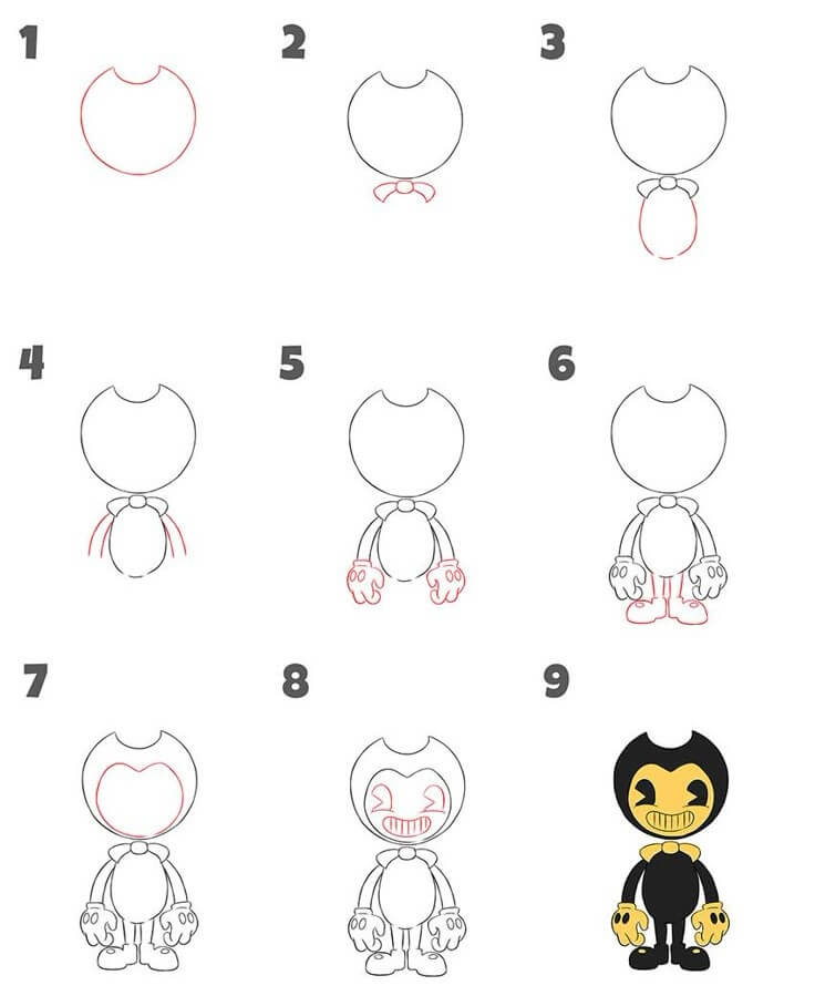 Idée Bendy (2) dessin