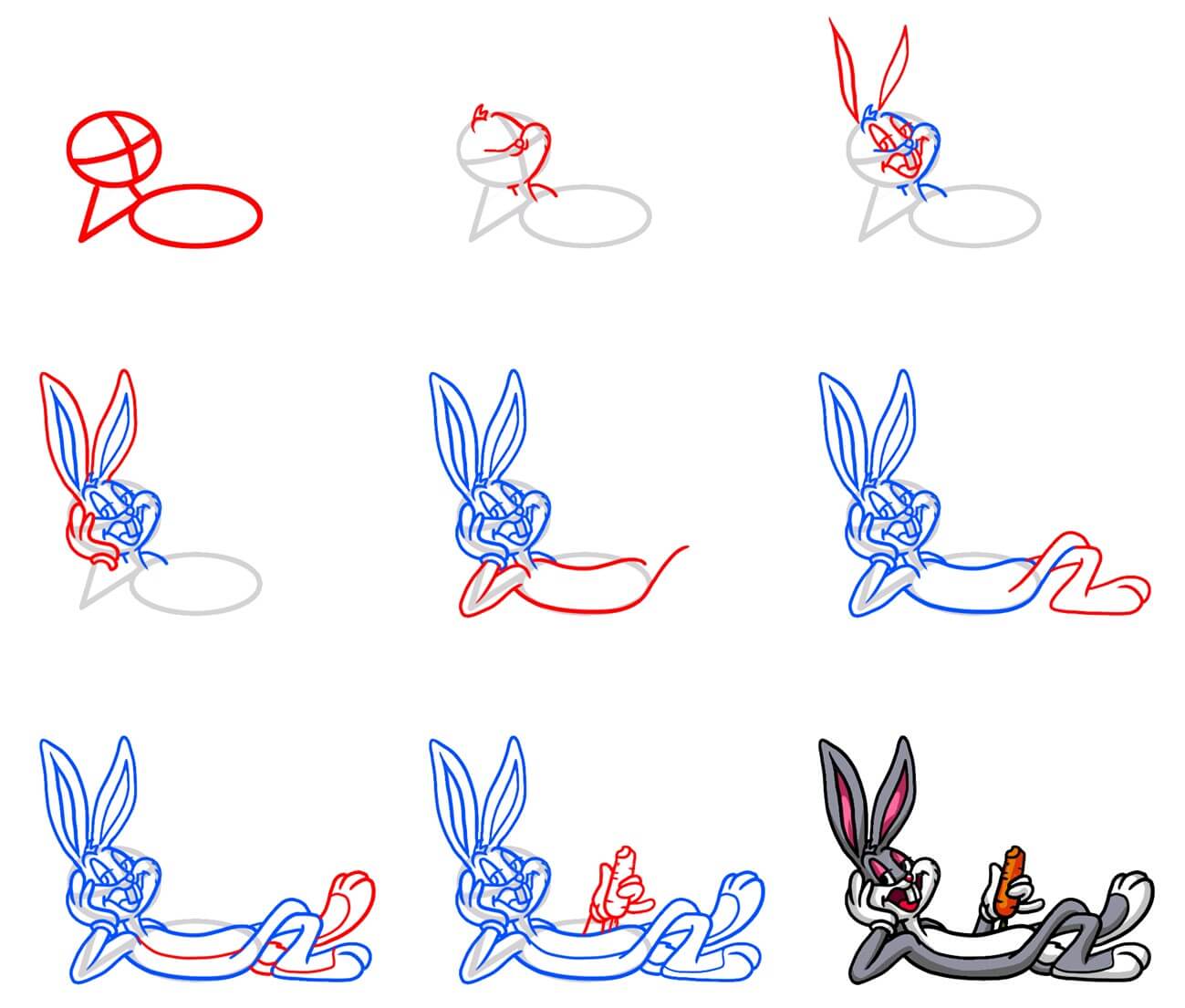 Idée Bugs Bunny (2) dessin