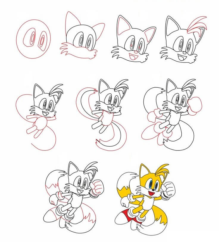 Idée de Tails (1) dessin