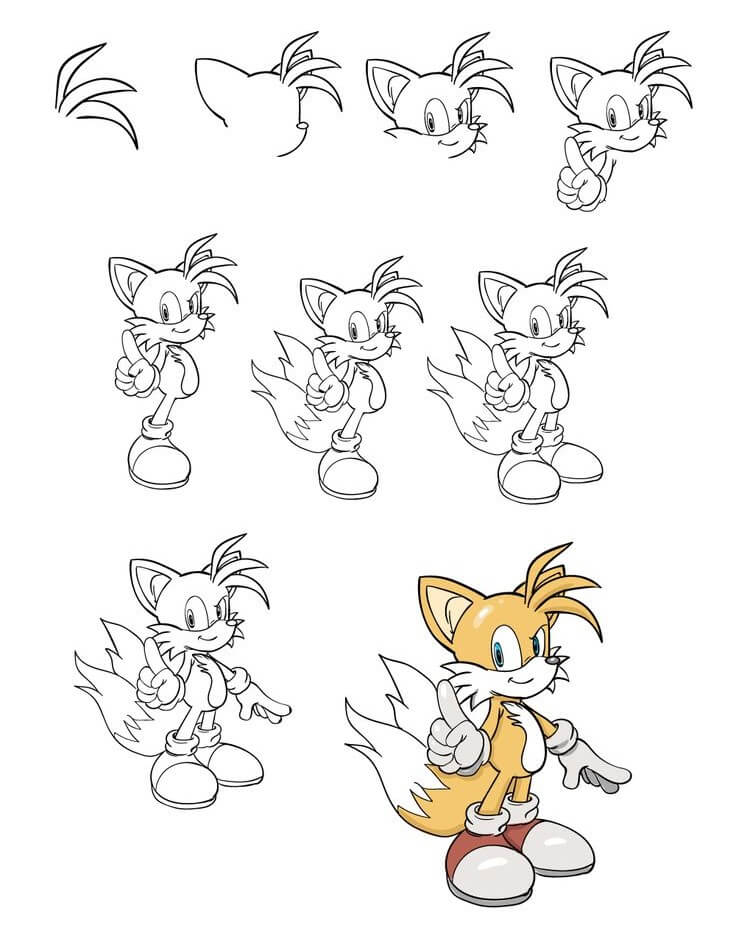 Idée de Tails (4) dessin