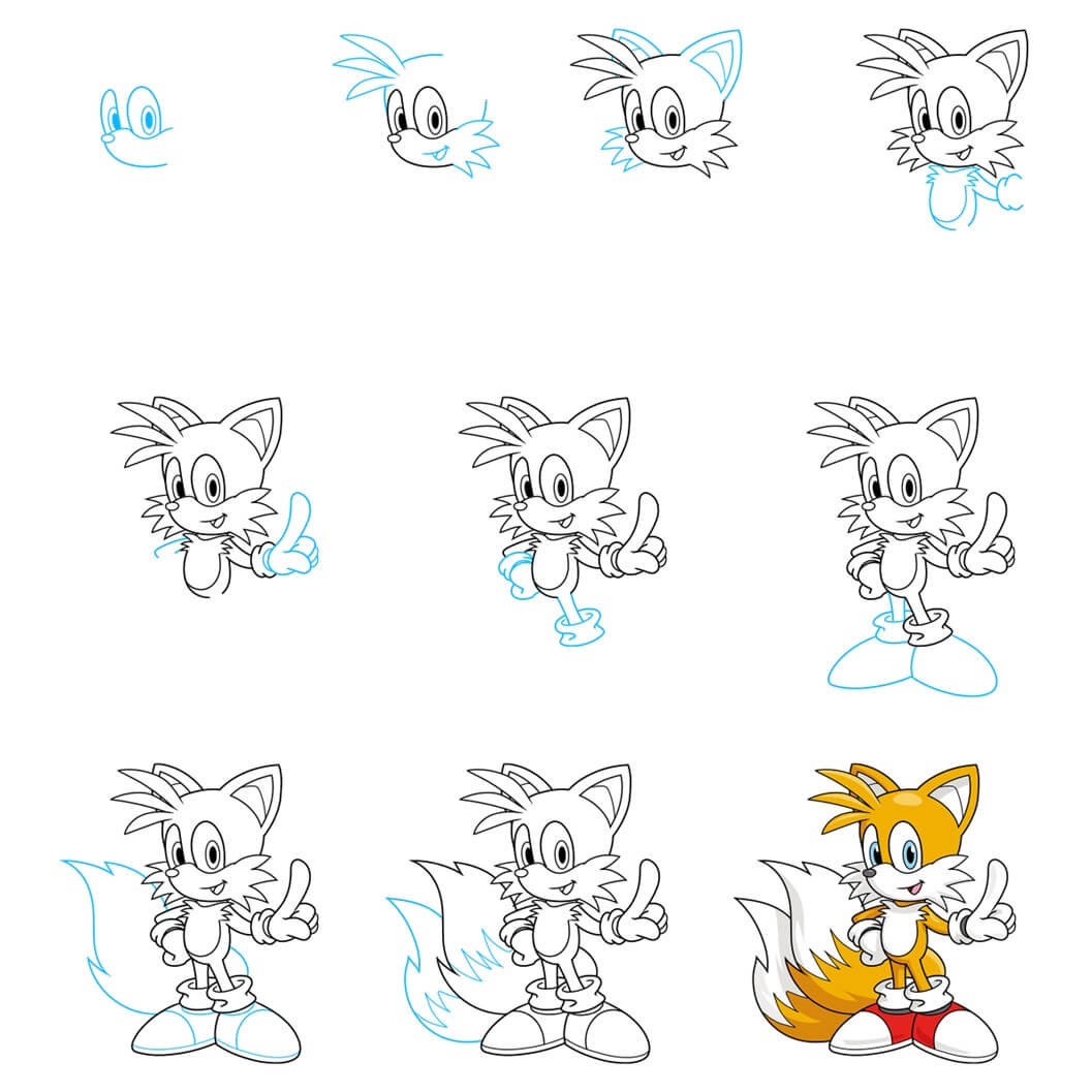 Idée de Tails (6) dessin