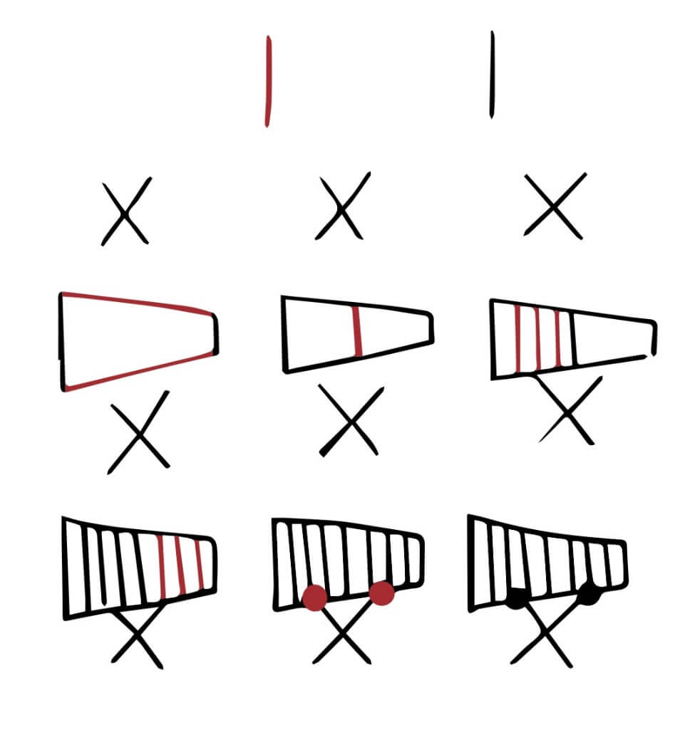 Idée de xylophone (9) dessin