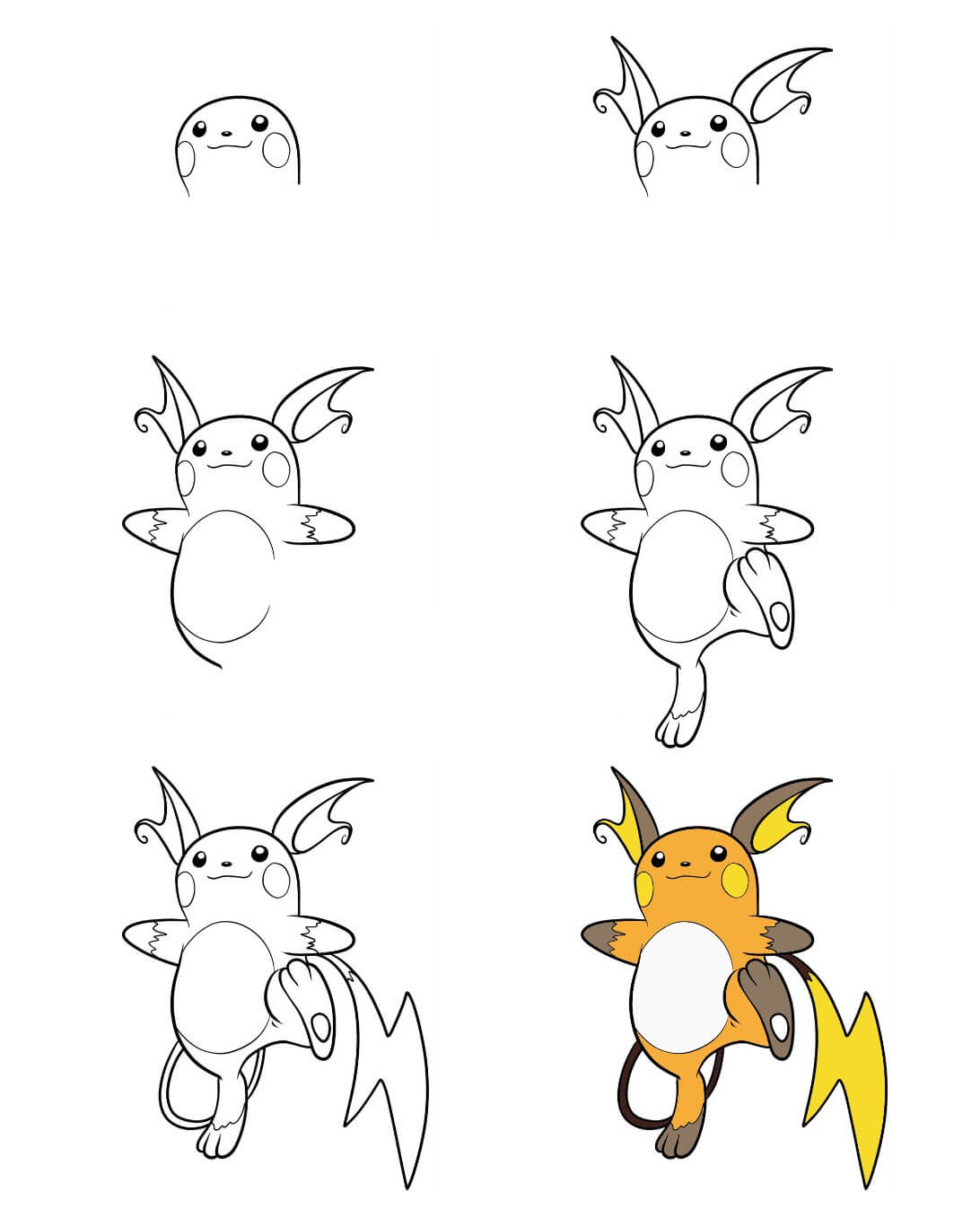 Idée Raichu (5) dessin