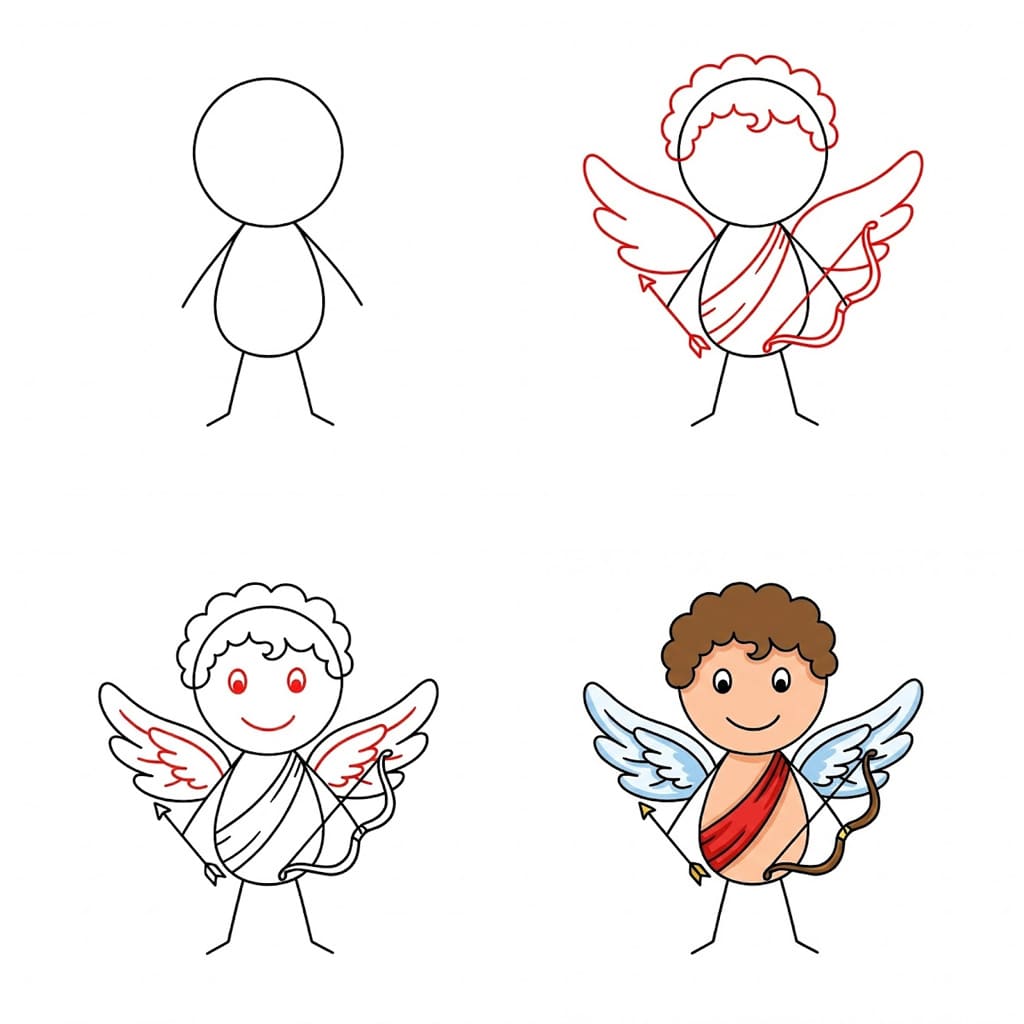 Cupidon Doux dessin