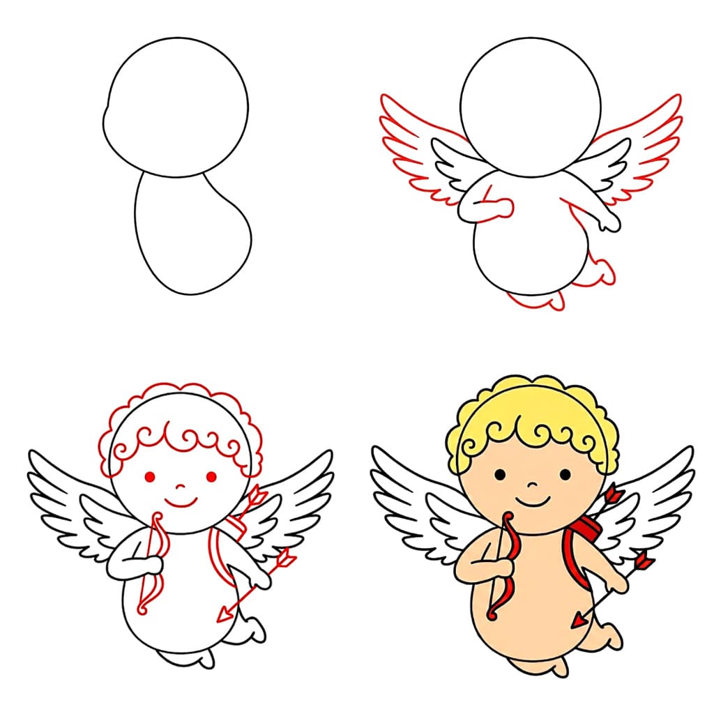 Cupidon dessin