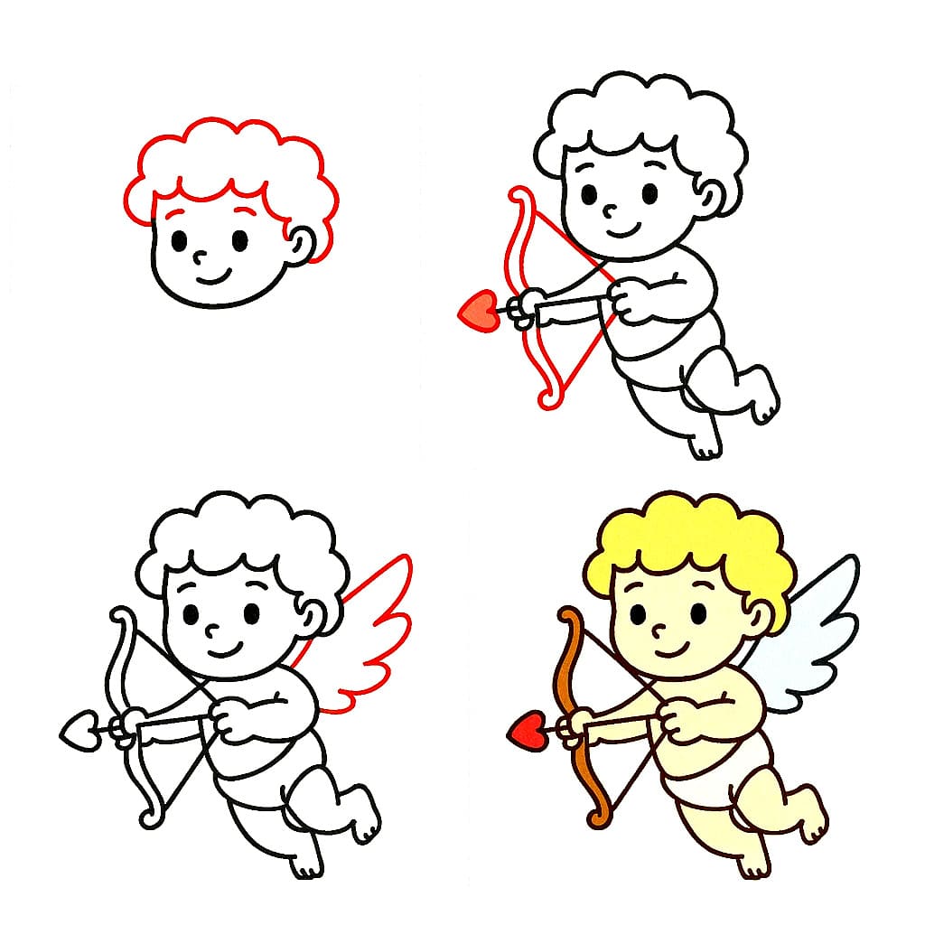 Doux Cupidon dessin